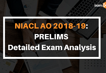 NIACL AO 2018-19 Prelims Detailed Exam Analysis