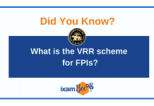 What is the VRR scheme for FPIs?