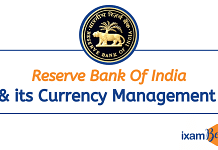 Reserve Bank of India: Currency Management