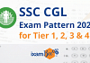 SSC CGL Exam Pattern 2022