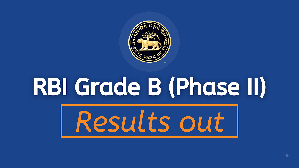 RBI Grade B result 2021