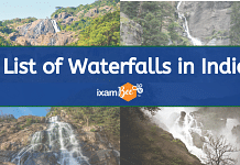 List of Waterfalls in India