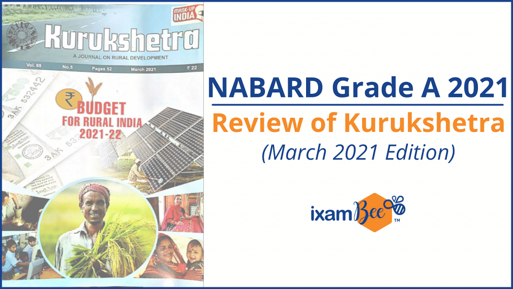 NABARD Grade A: Kurushetra Magazine.