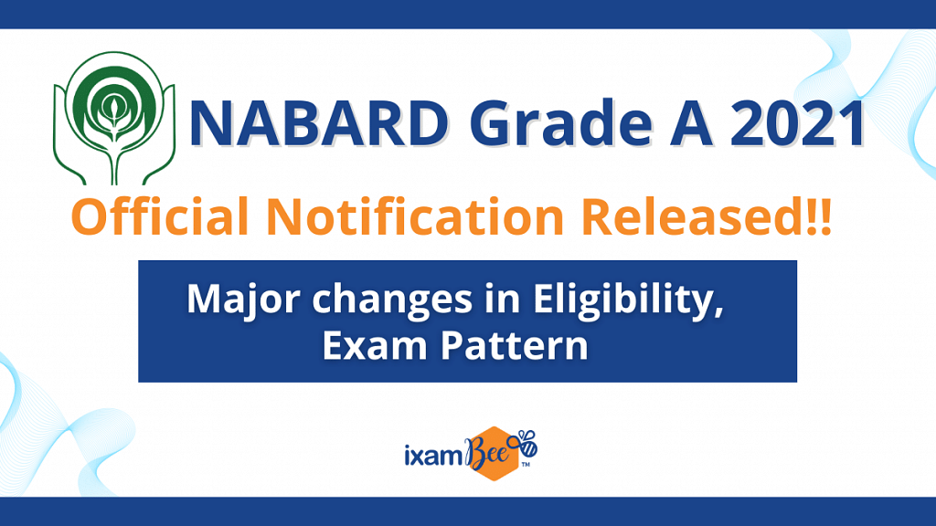 NABARD Grade A 2021 Official Notification Released!