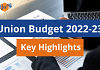 Union Budget 2022-23: Key Highlights