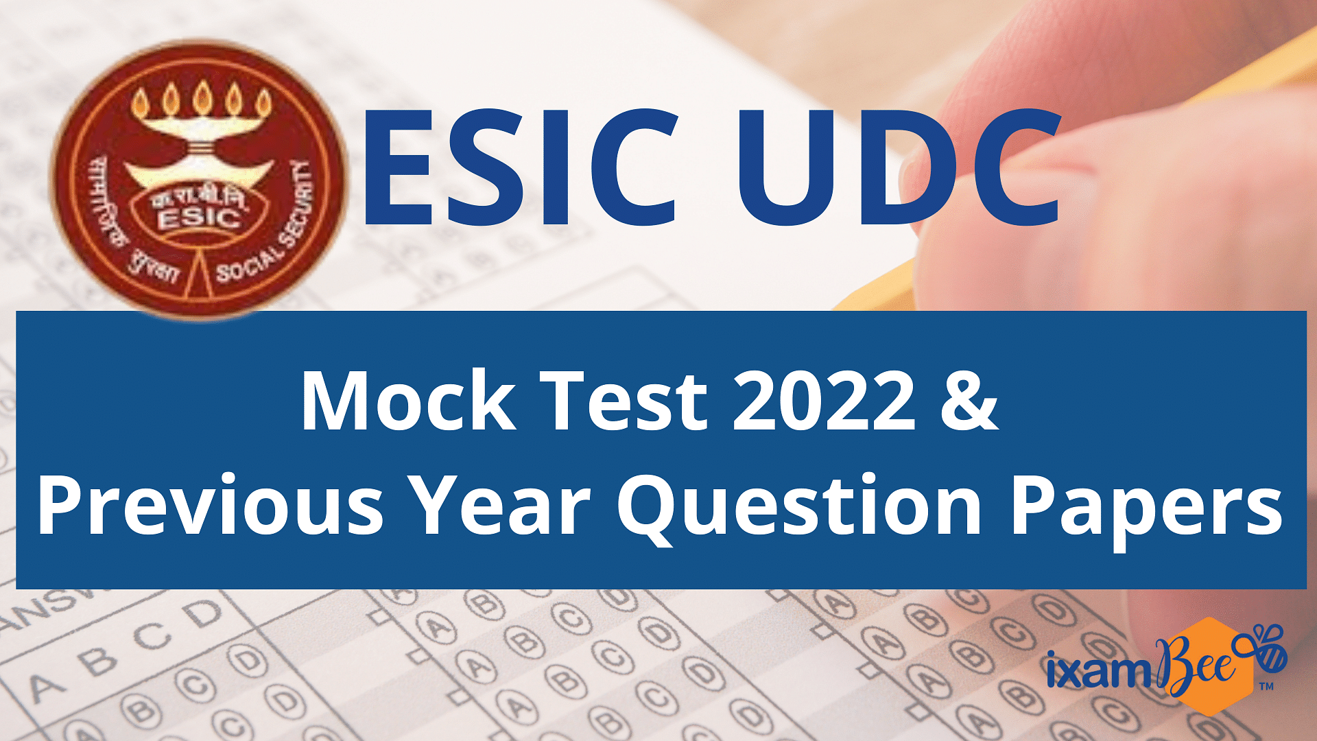 ESIC UDC Mock Test 2022