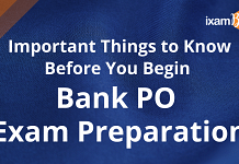 Bank PO Exam preparation