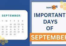 Important Days of September