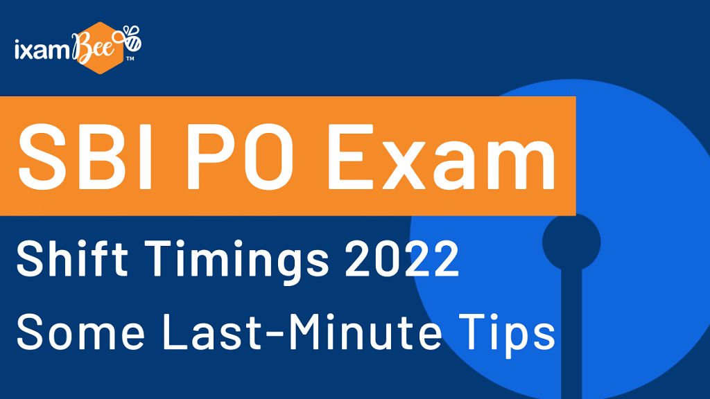 SBI PO Exam 2022