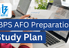 IBPS AFO Preparation strategy with Study Plan