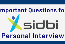 SIDBI Questions