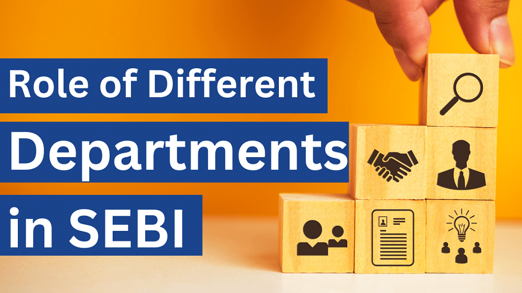 Different department in SEBI