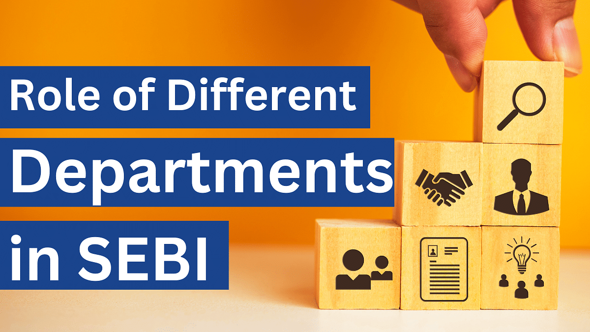 Different department in SEBI