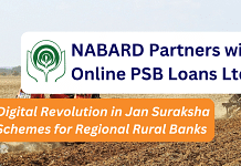 NABARD Partners with Online PSB Loans Ltd.: A Digital Revolution in Jan Suraksha Schemes for Regional Rural Banks